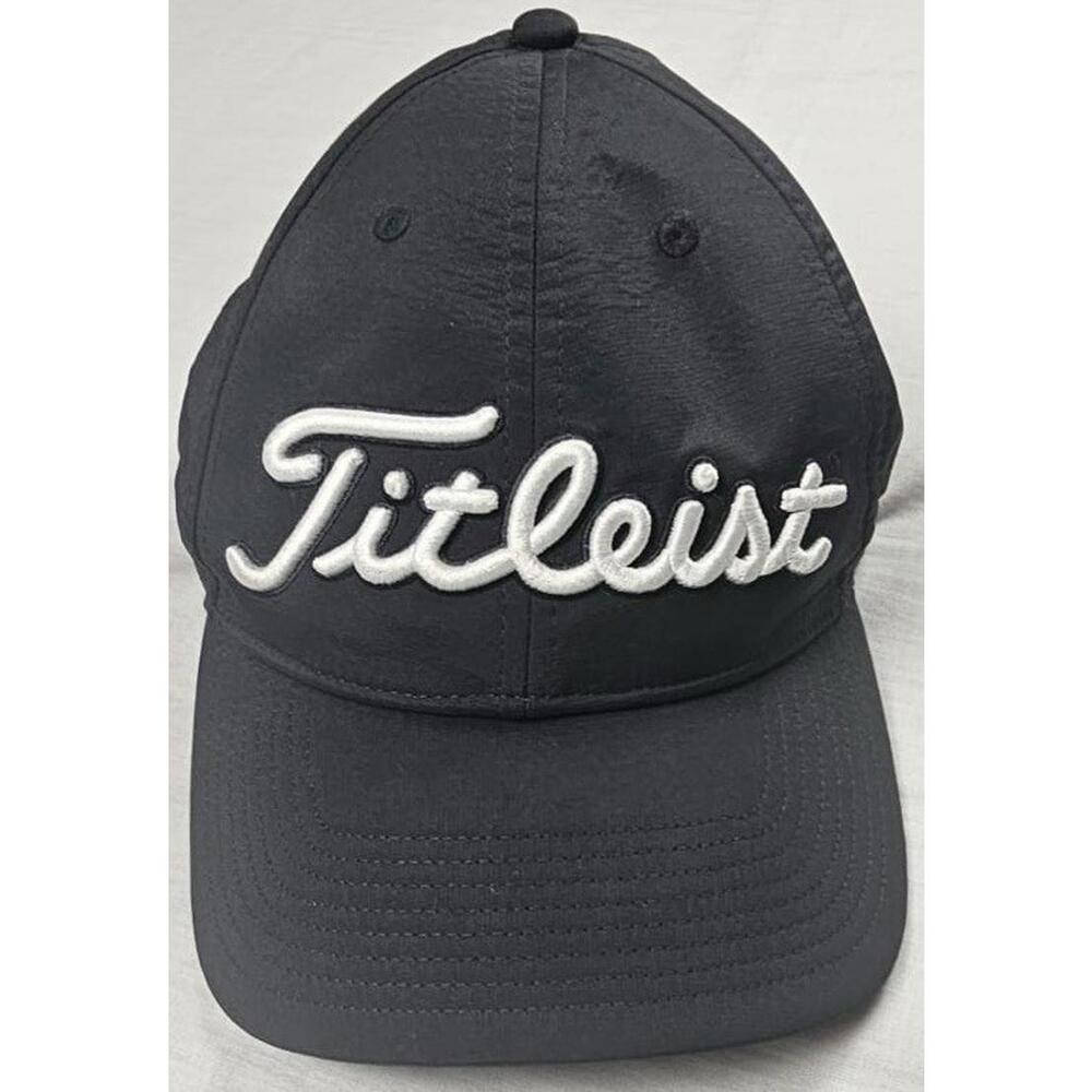 Titleist Golf Hat Gray Cap Strap‎ Back Adjustable Mens UV